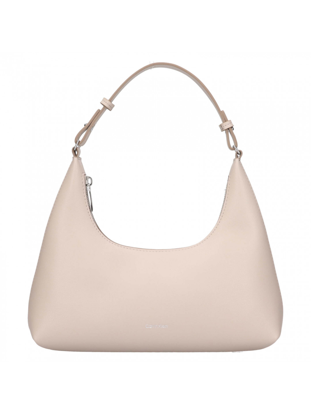 Dámská kabelka přes rameno Calvin Klein Silenc – béžová